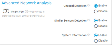 Activation of the Similar Sensors Detection